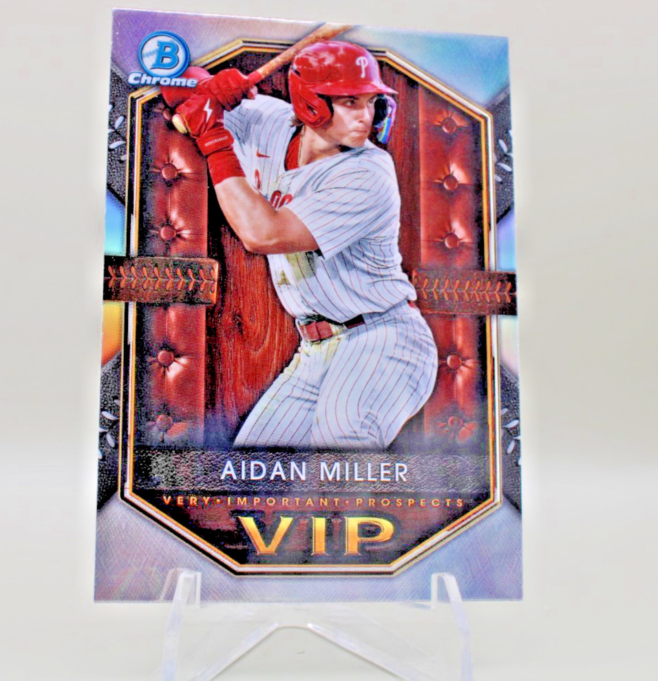2025 Bowman Chrome – VIP’s Very Important Prospects Aidan Miller #VIP-19 (RC)