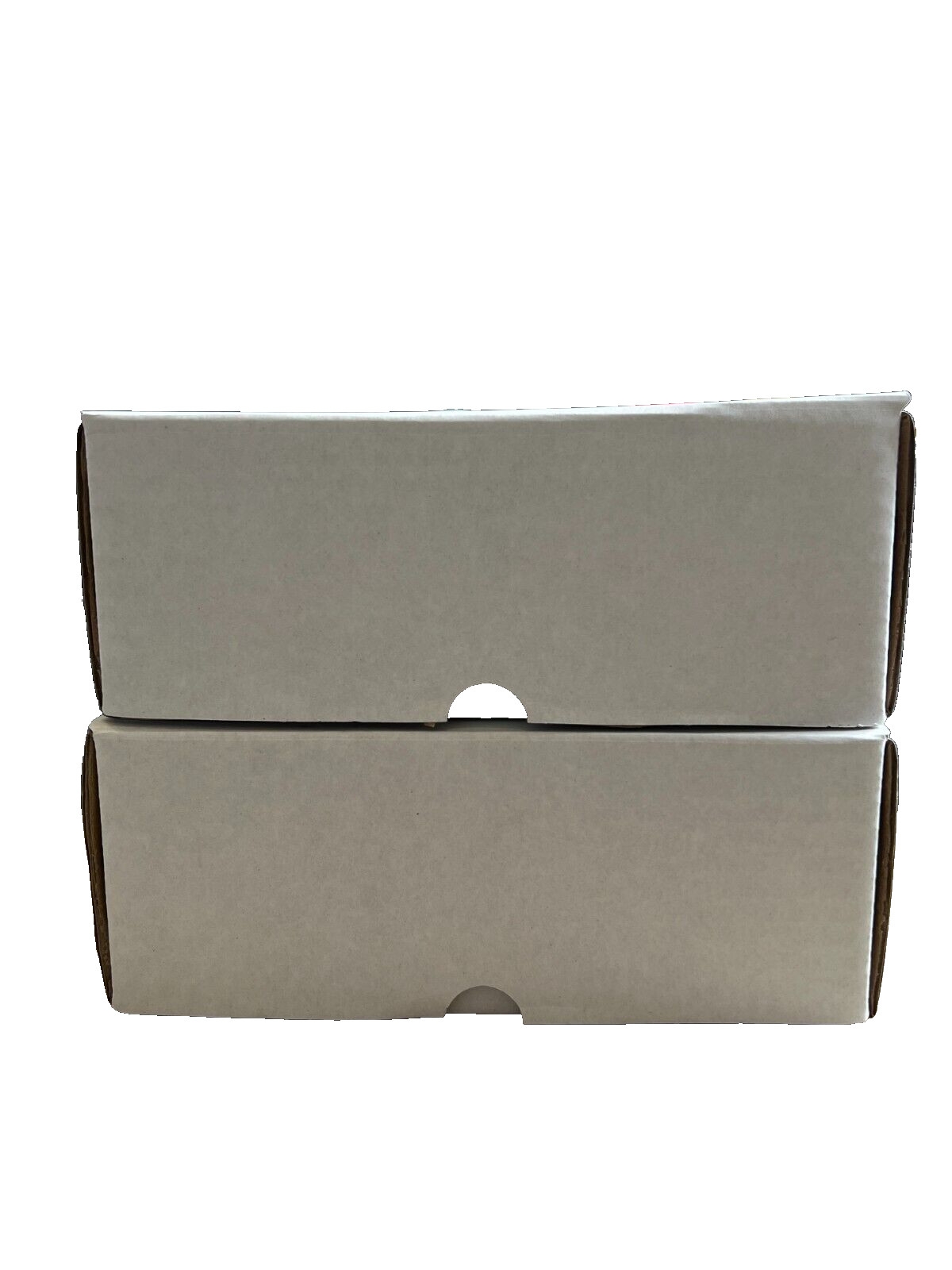 (2x) 350 CT COUNT Corrugated Cardboard Storage Box-Sport Trading Card Boxes