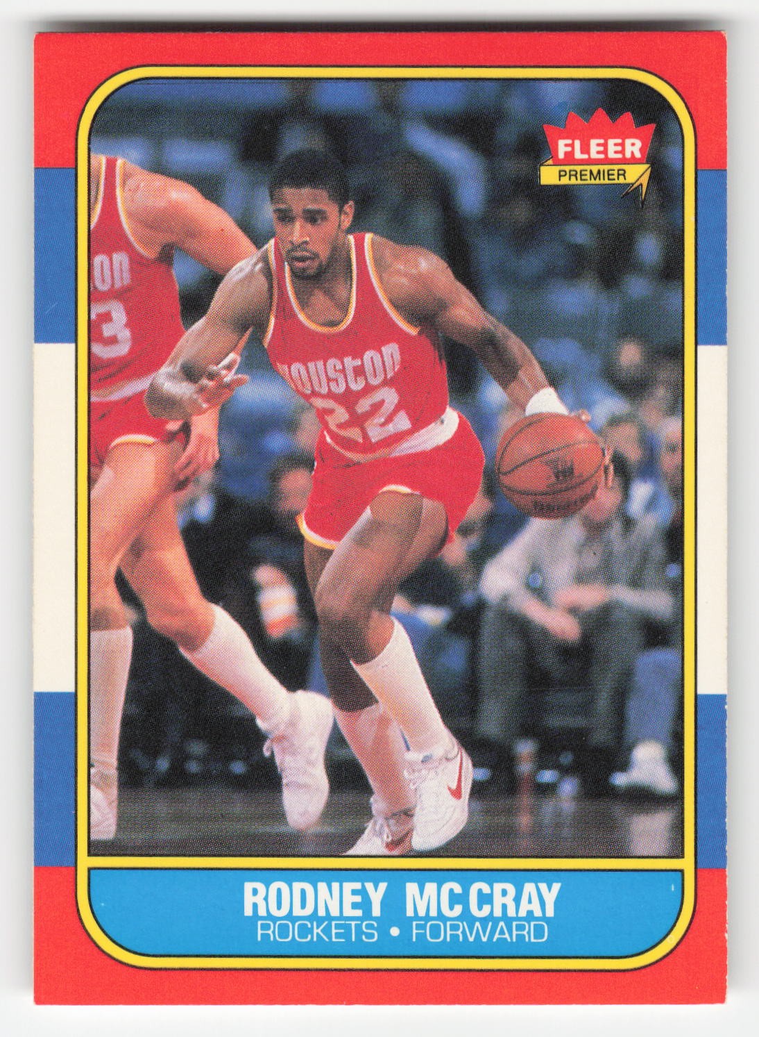 Rodney McCray 1986-87 Fleer #71 Houston Rockets VG