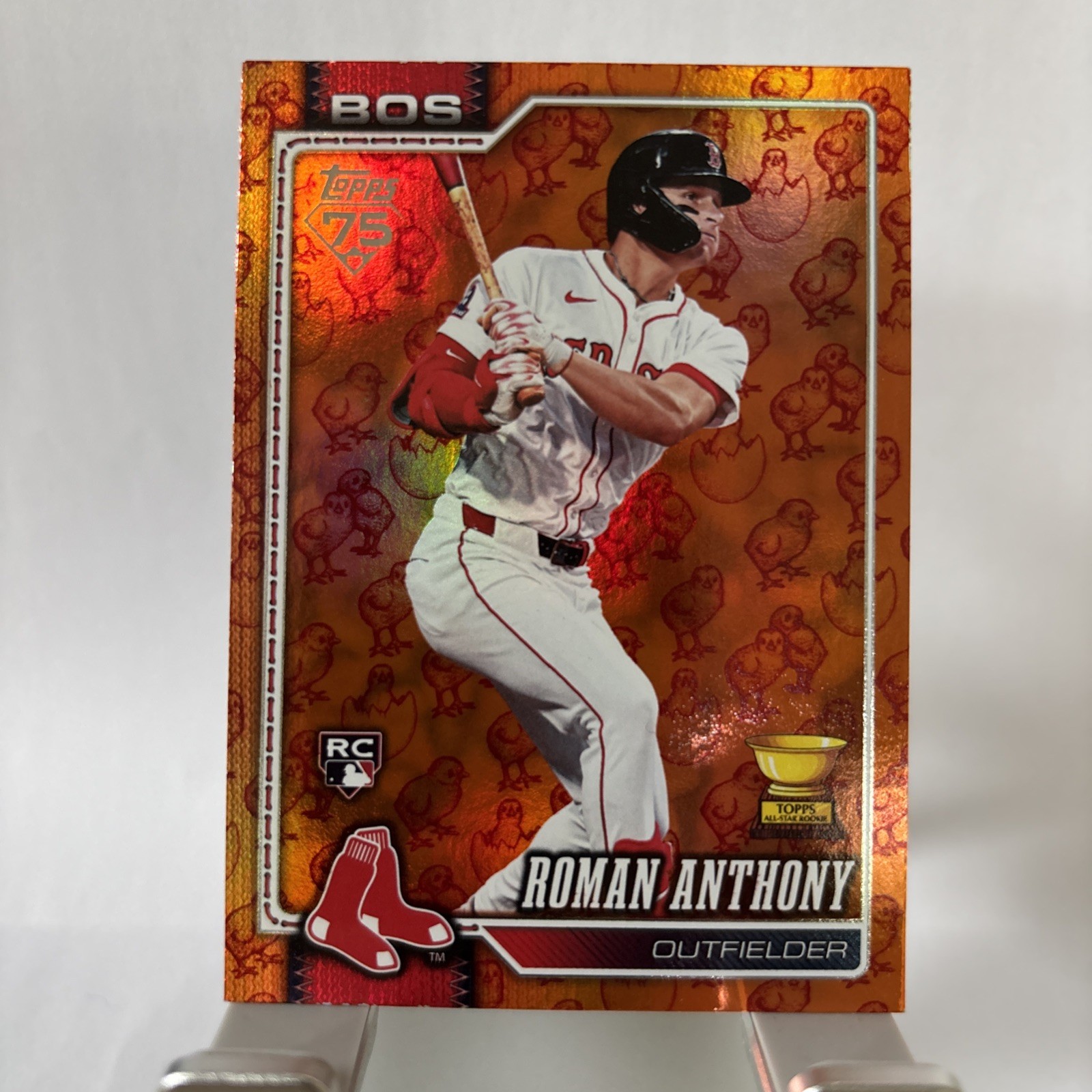 🔥2026 Topps Series 1 Holiday Chicks Card #189 Roman Anthony RC SSP Red Sox