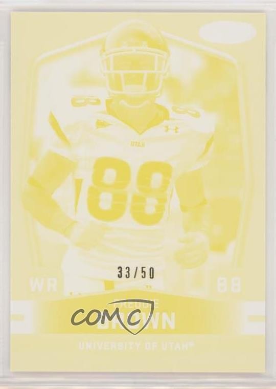 2009 SAGE Hit Make Ready Yellow 33/50 Freddie Brown #MR-38 pn1
