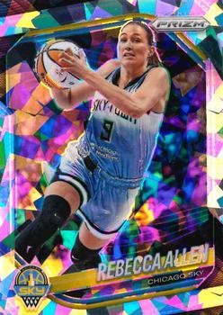 2025 Panini Prizm WNBA #67 Rebecca Allen Ice Prizms
