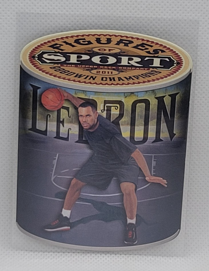 2011 UD Goodwin Champions LeBron James Figures of Sport #FS-1
