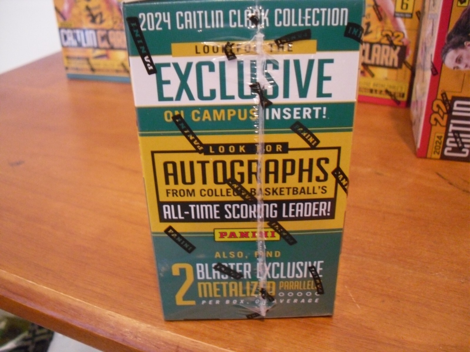 2024 Panini Caitlin Clark Collection GREEN Blaster Boxes
