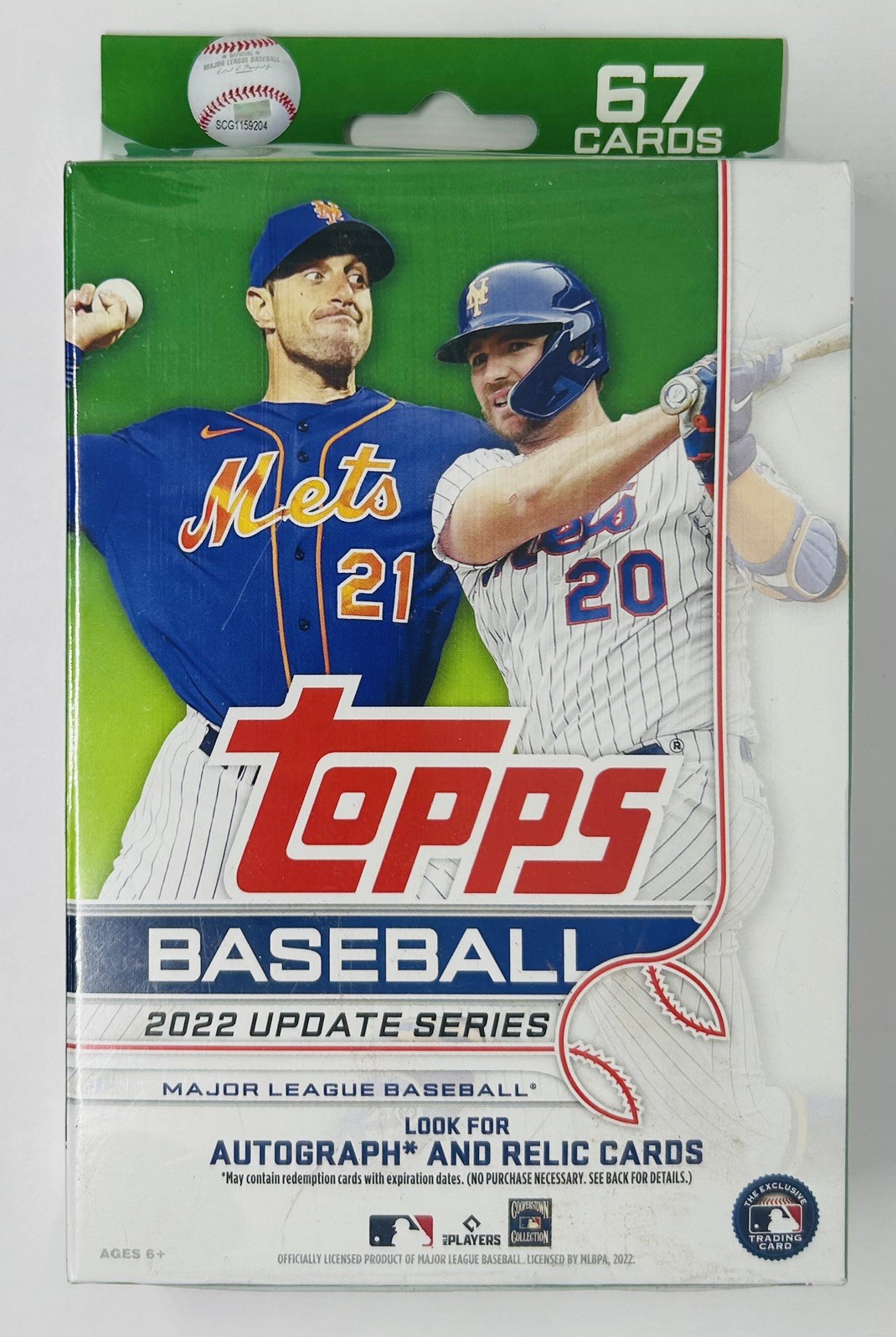 2022 Topps Update Baseball Hanger Box Sealed Witt Jr, J-Rod & CJ Abrams RC year
