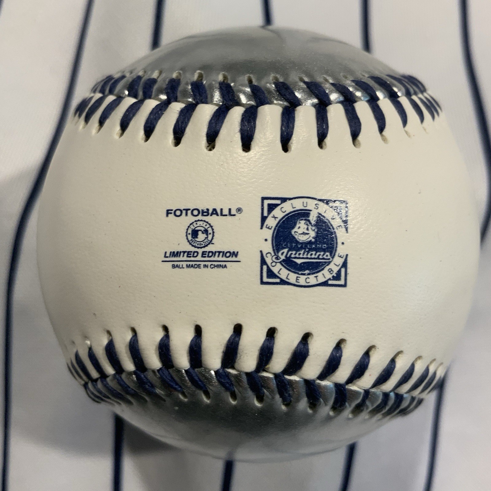 Opening Days 2002 Cleveland Indians Vs. Twins Souvenir Baseball Ball