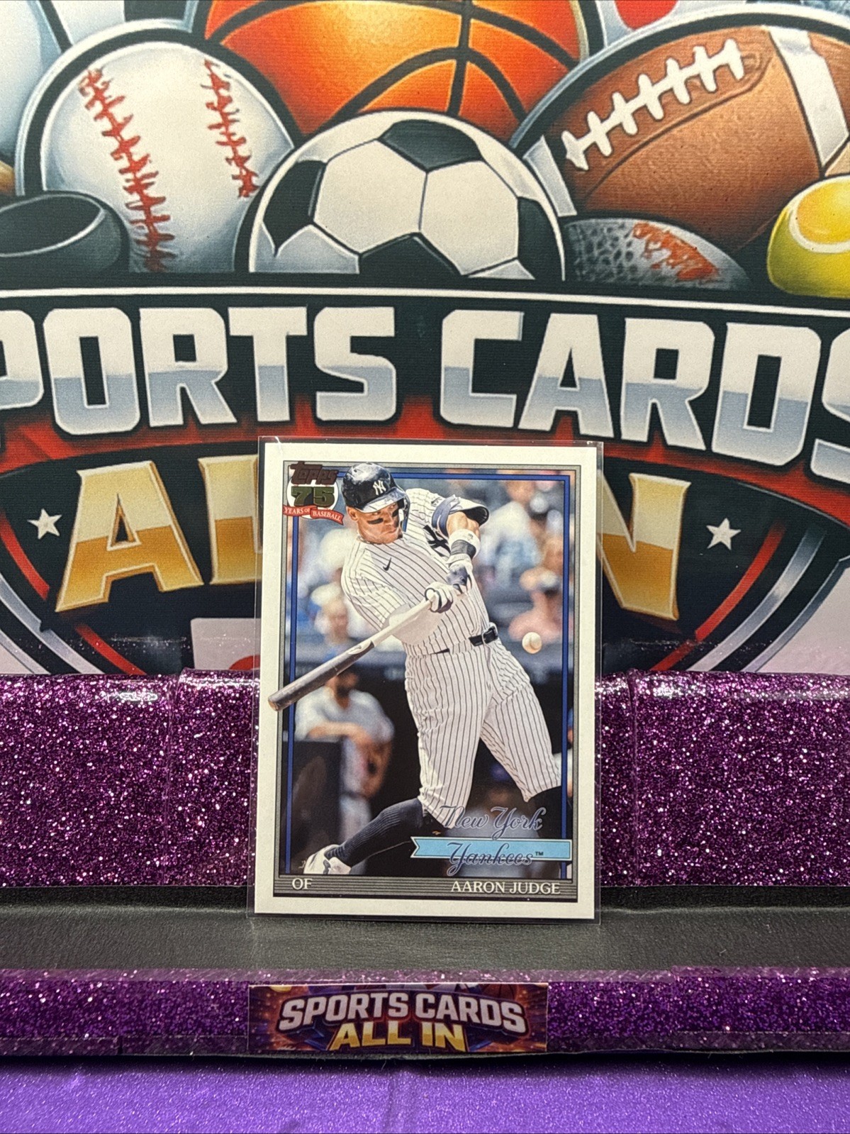 2026 Topps Ser. 1 1991 Topps T91-34 Aaron Judge – New York Yankees🔥