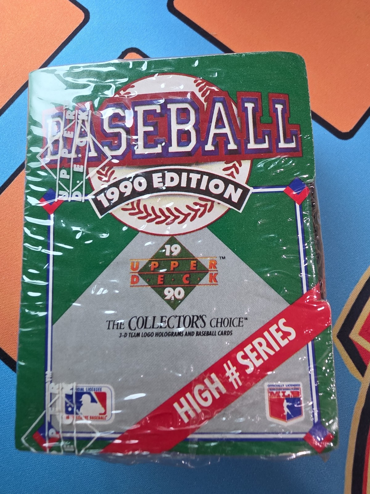 1990 Upper Deck Baseball Cards High Number Series Box Factory Sealed 701-800