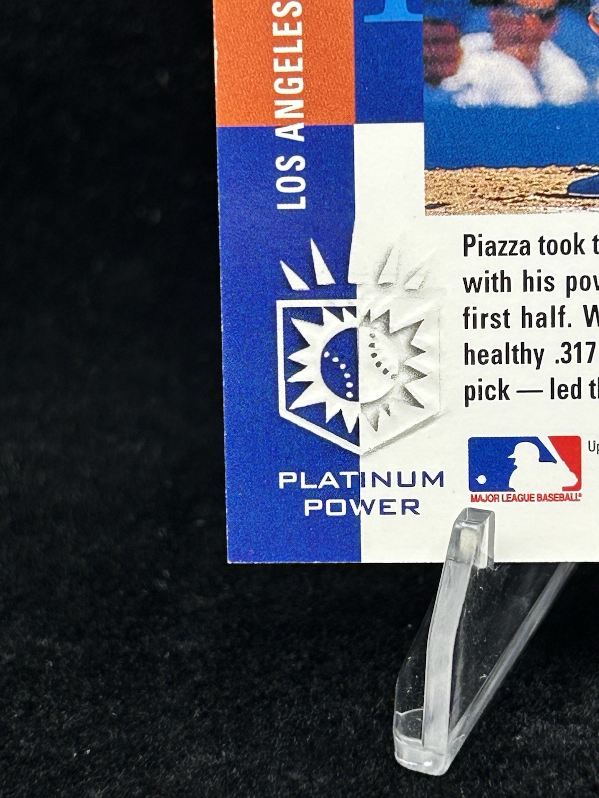 MIKE PIAZZA Platinum Power RC 1993 Upper Deck SP #PP15 Rookie HOF MLB Dodgers