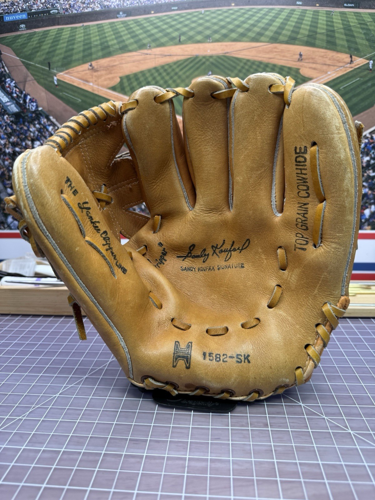 1960s Hollander 1582-SK Sandy Koufax Signature Compact Model RHT ARC
