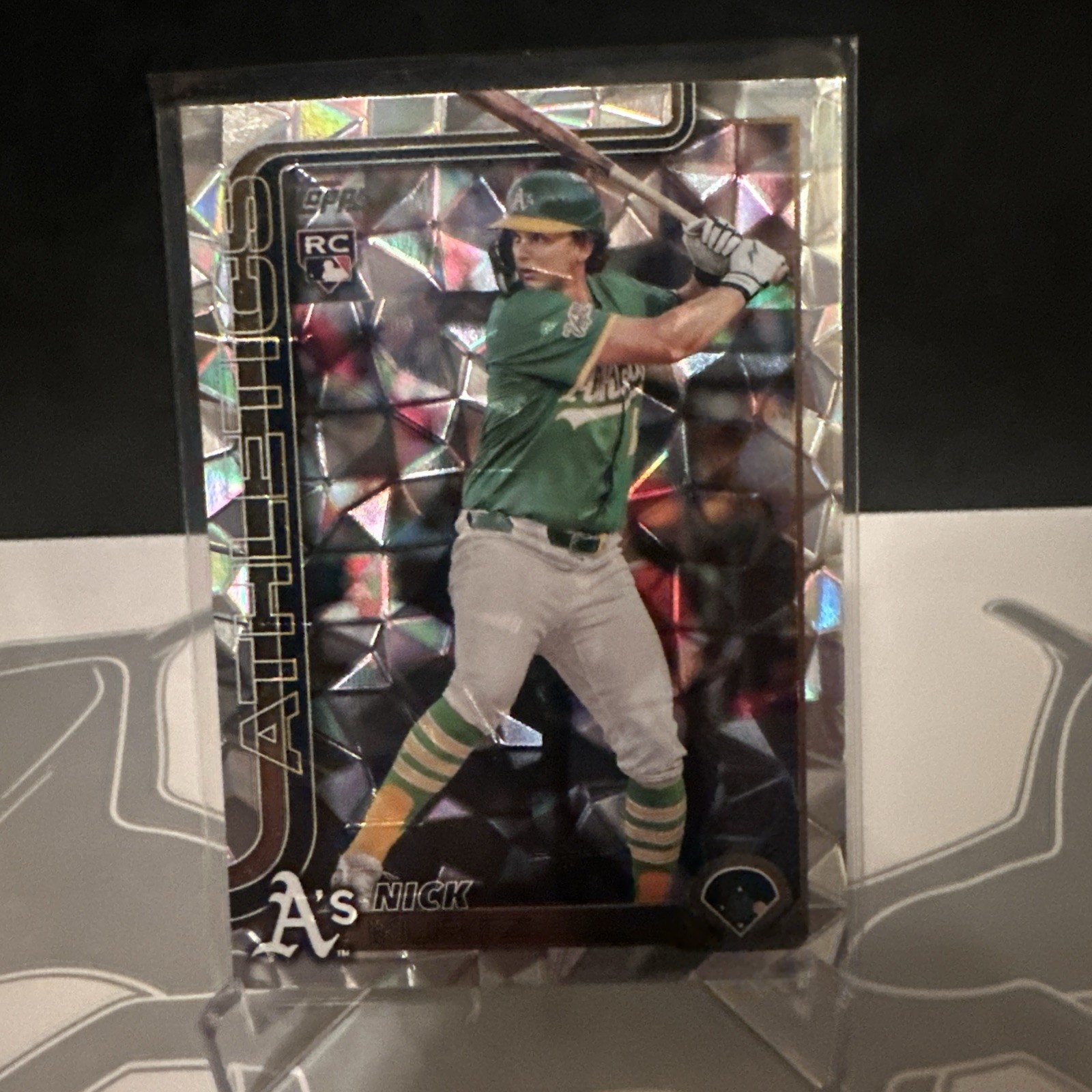 2025 Topps Update Series – Nick Kurtz #US201 Diamante Foil (RC)