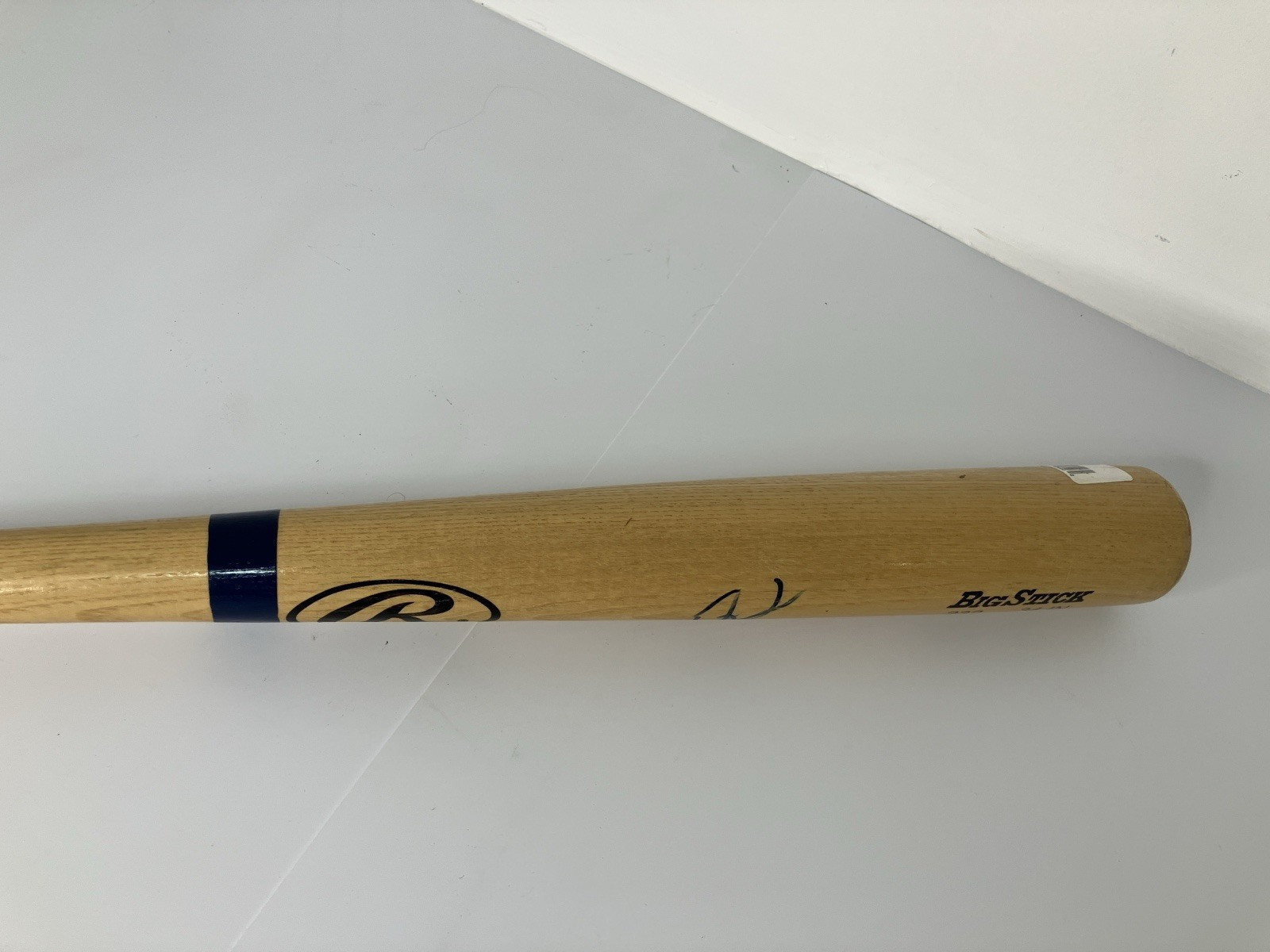 Rawlings Big Stick Bat Signed Professional Model Wood 34″ Unknown Autograph