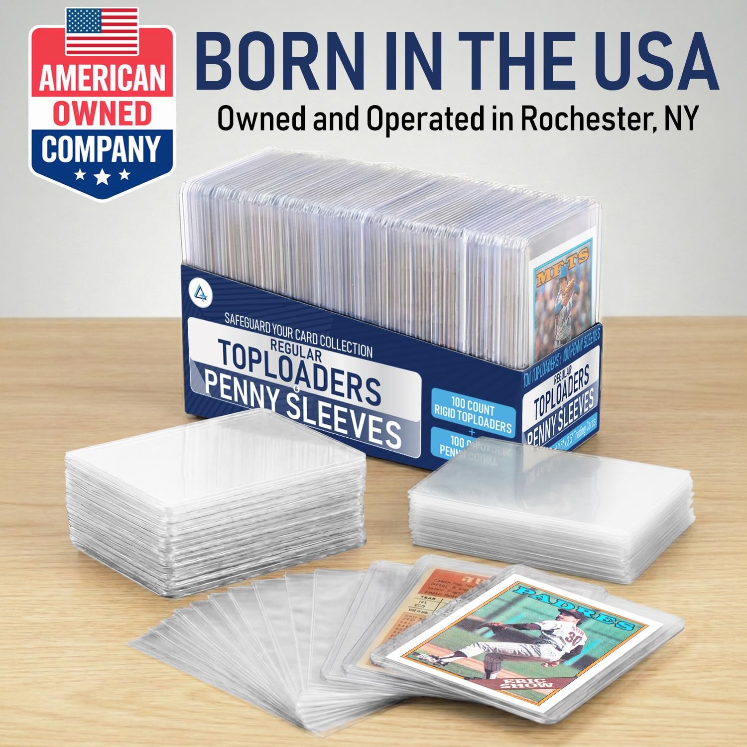 Rigid Top Loaders 3×4 Bulk Protectors MTG TCG Baseball Sports Football