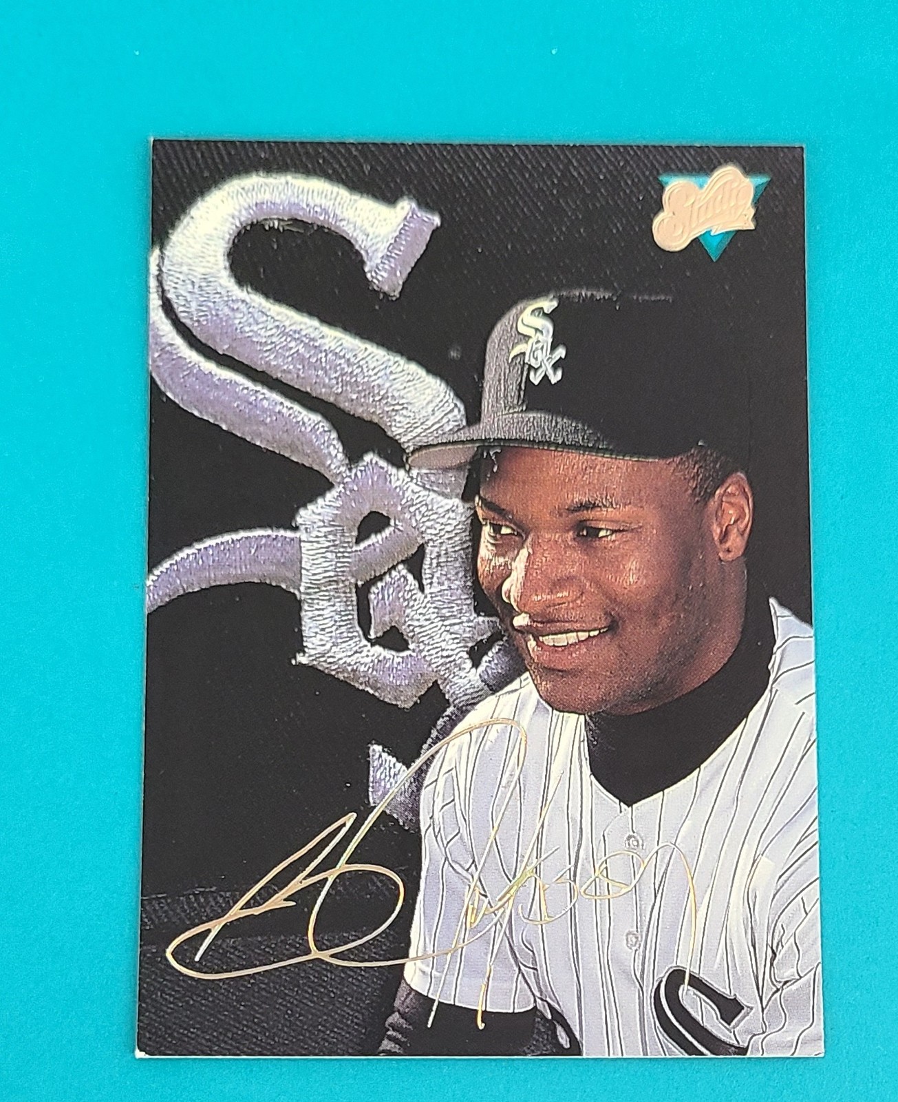 1993 Studio #110 Bo Jackson Chicago White Sox BASEBALL Card 3A