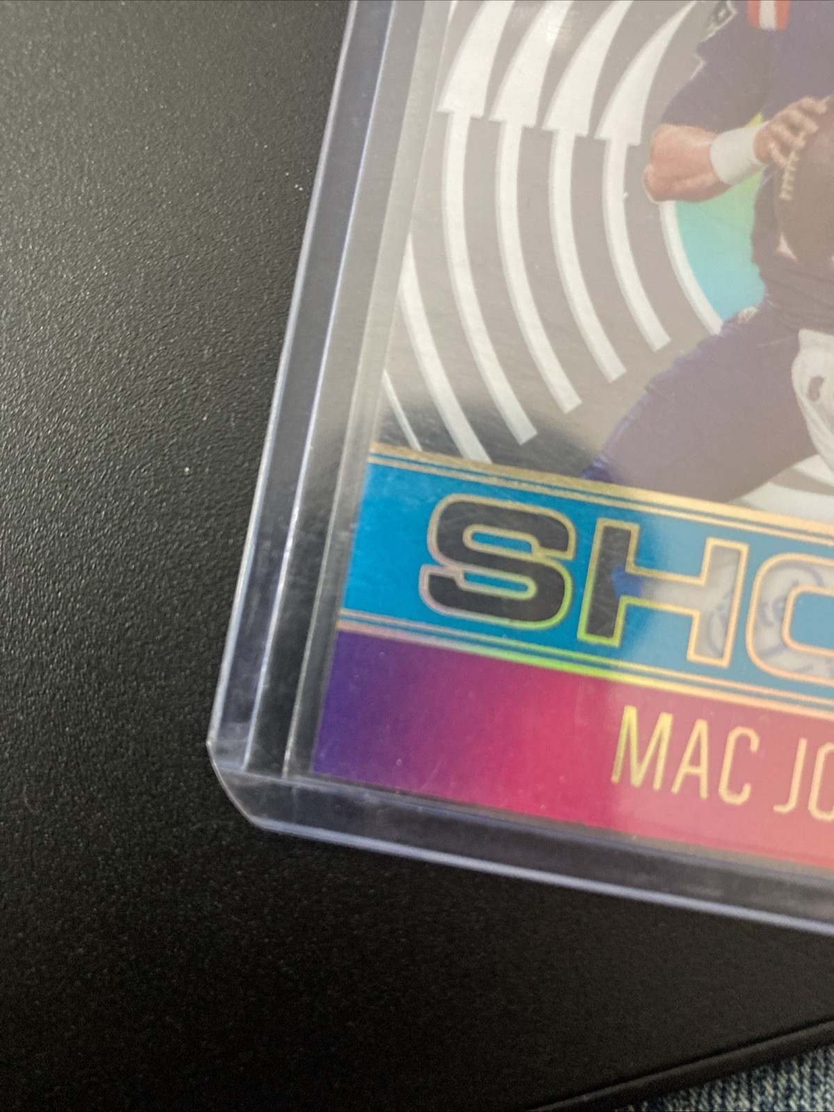 2021 Panini Illusions Clear Shots Mac Jones #CS-20 Light Blue /299 (RC)