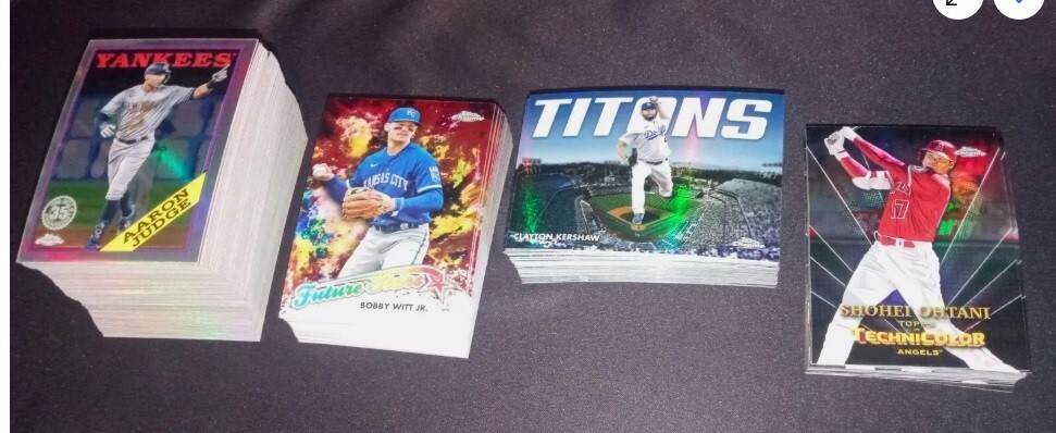 2023 Topps Chrome Inserts You PICK -Titans/Technicolor/Future Stars/1988