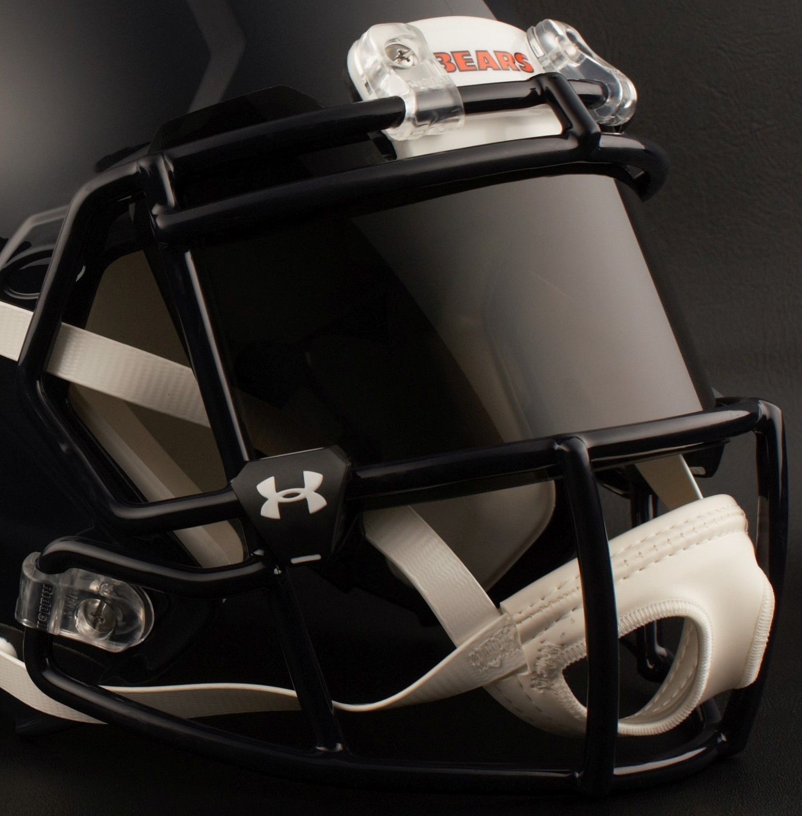 CHICAGO BEARS NFL Gameday REPLICA Football Helmet w/ BLACK-TINT Eye Shield