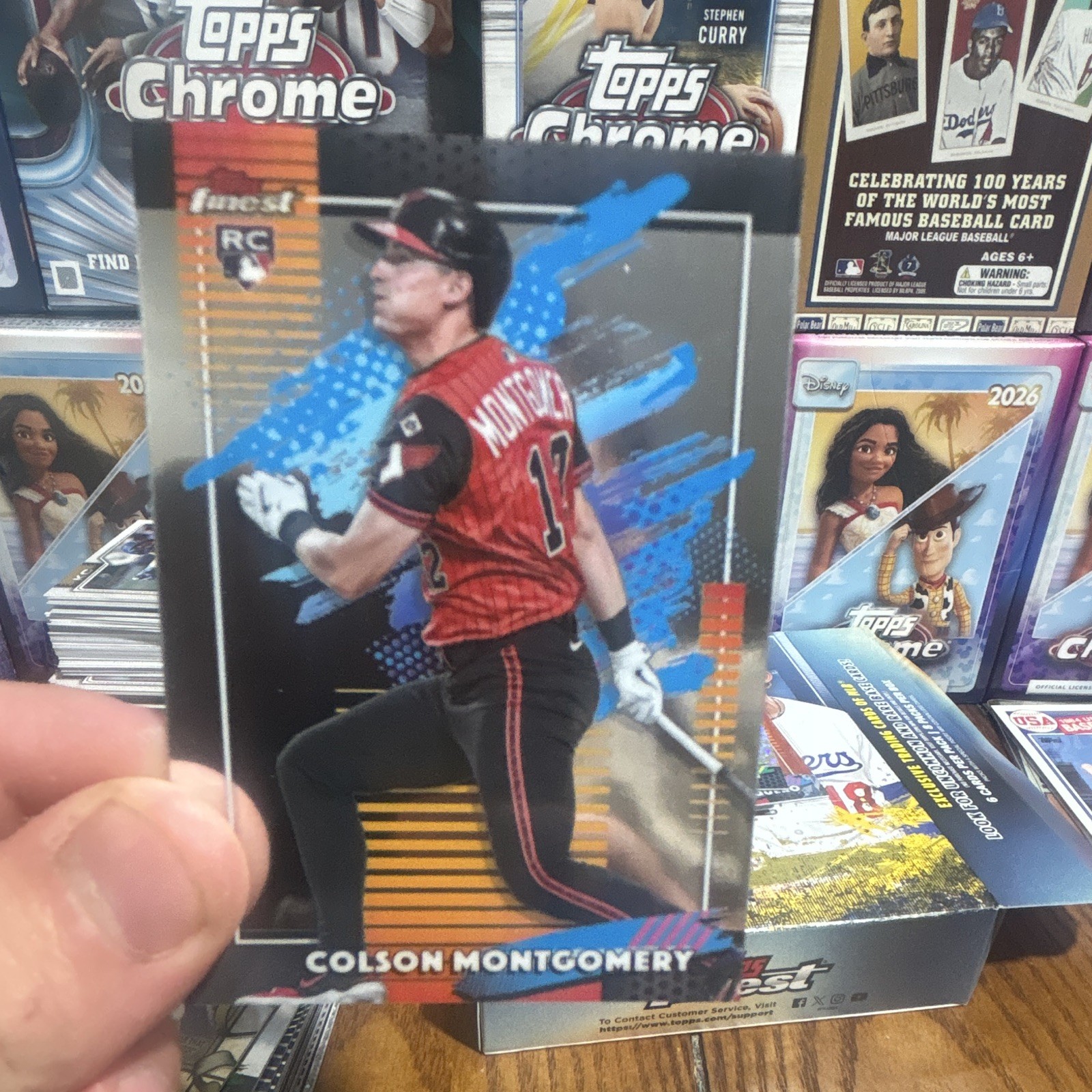 Topps Finest 2025 Colson Montgomery Rookie #110 Chicago White Sox