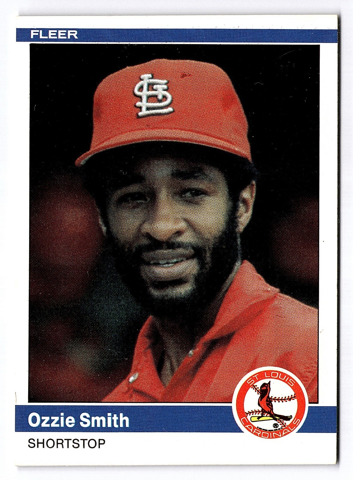 1984 Fleer – Ozzie Smith #336 * Mid Grade * High Res Scan *