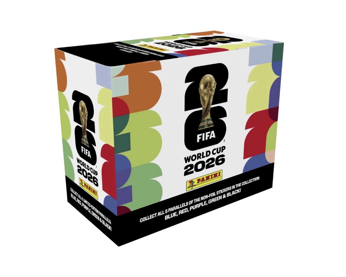 FIFA World Cup soccer 2026 PANINI Stickers 25 count sticker pack box Sealed