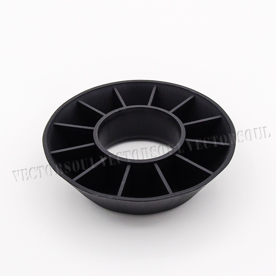 US Black Ball Stand Display Holder Plastic- Basketball Football Soccer Rugby