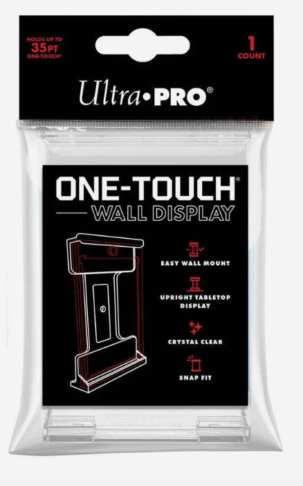 Ultra Pro One – Touch Wall Display – Holds Up to 35 Pts One Touch Card Holder