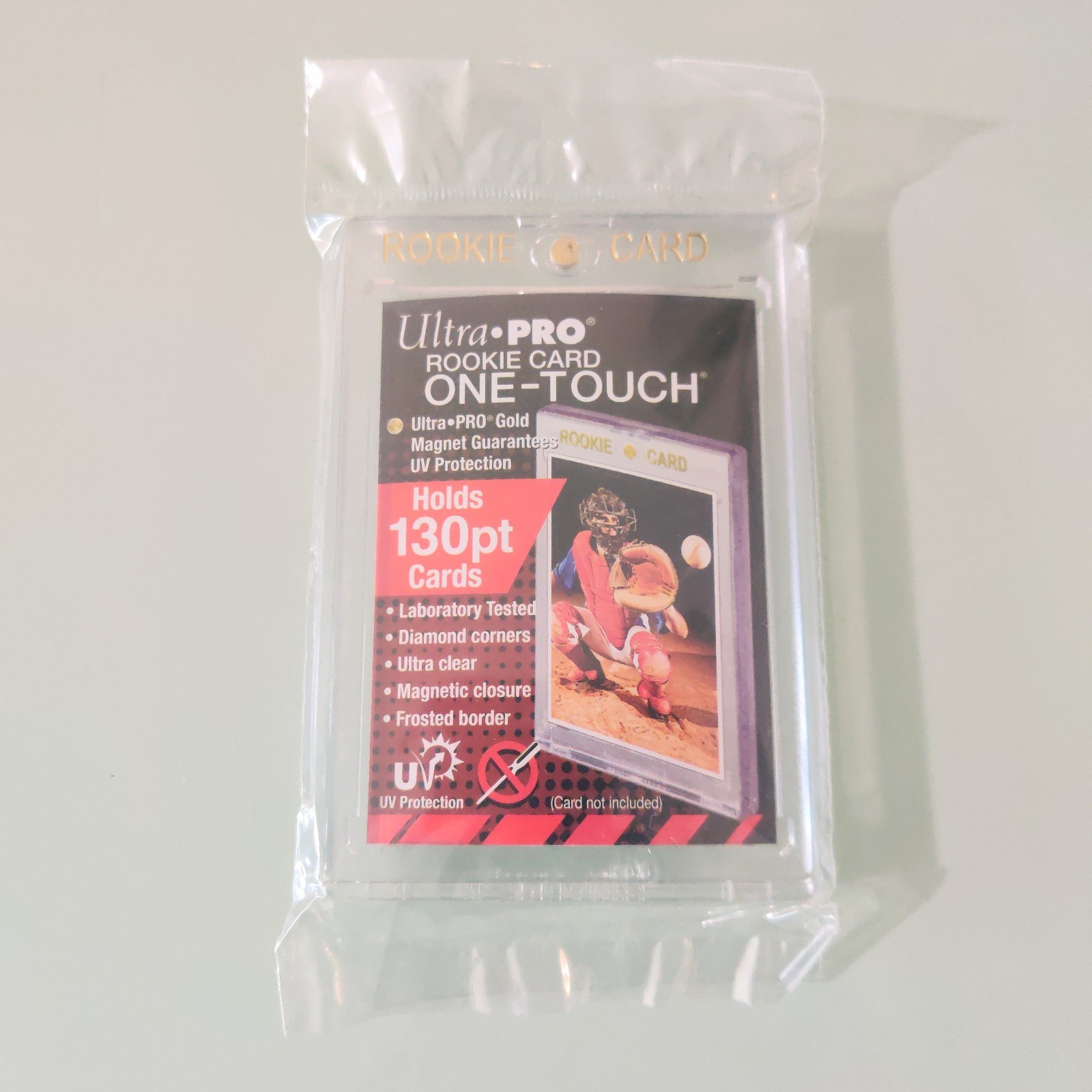 Ultra Pro 130pt One-Touch Rookie Magnetic UV 130 pt Clear Thick Card Holder Case
