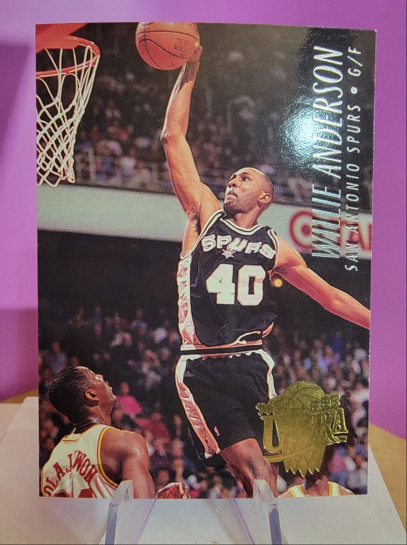 1994 Fleer Ultra #169 Willie Anderson – Spurs