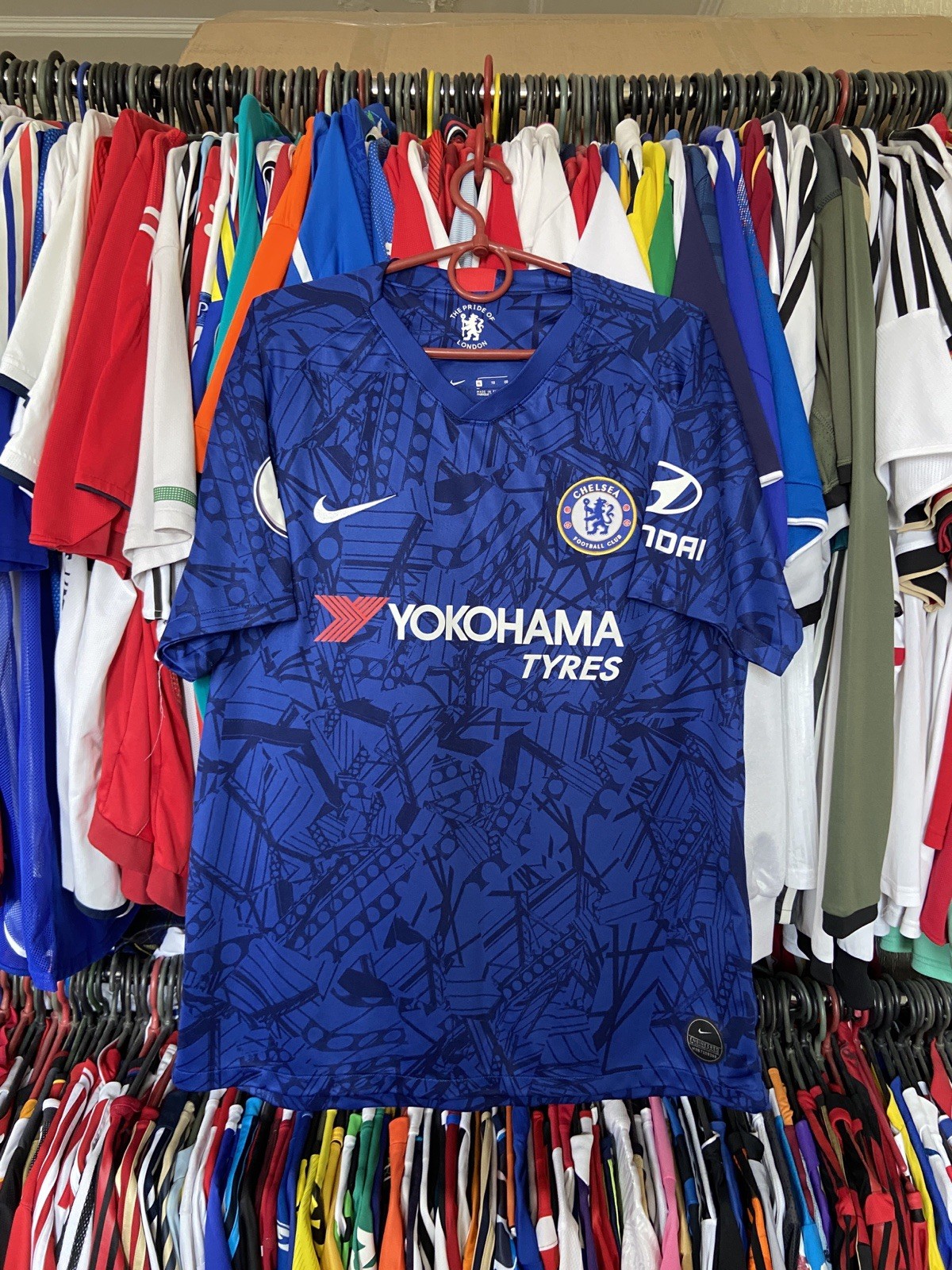 CHELSEA 2019 2020 HOME SHIRT JERSEY NIKE AJ5529-495 sz XL BLUE #29 AZPILICUETA