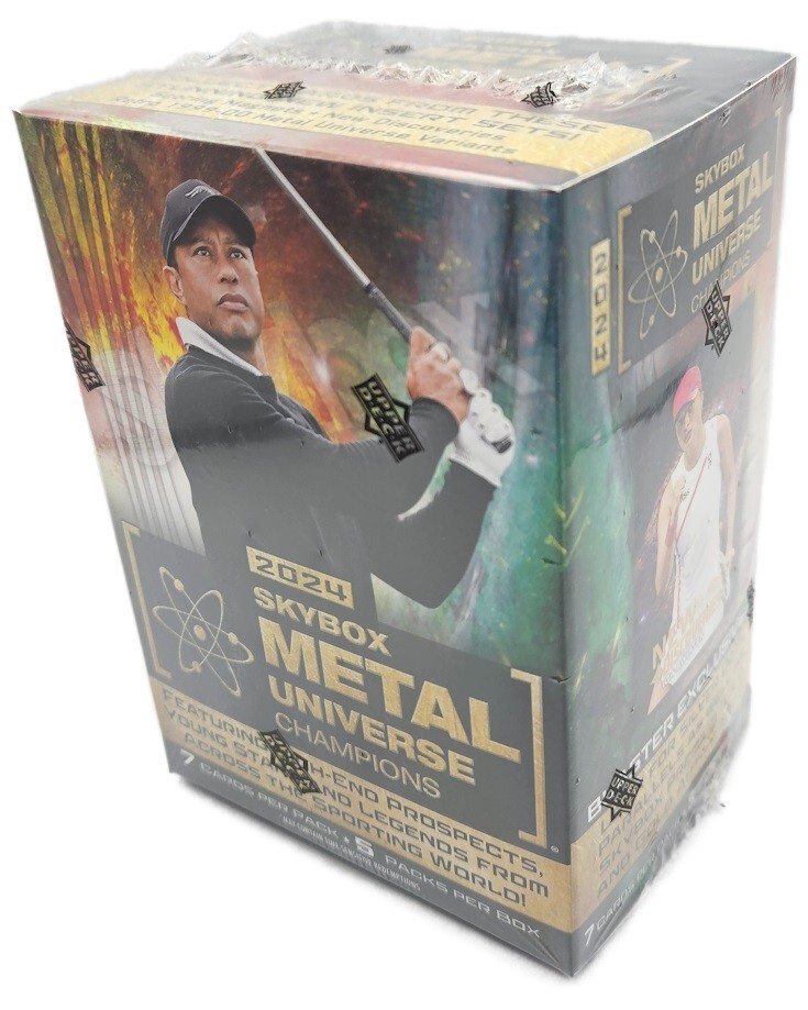 2024 Upper Deck Skybox Metal Universe Champions Sealed 5 Pack Blaster Box