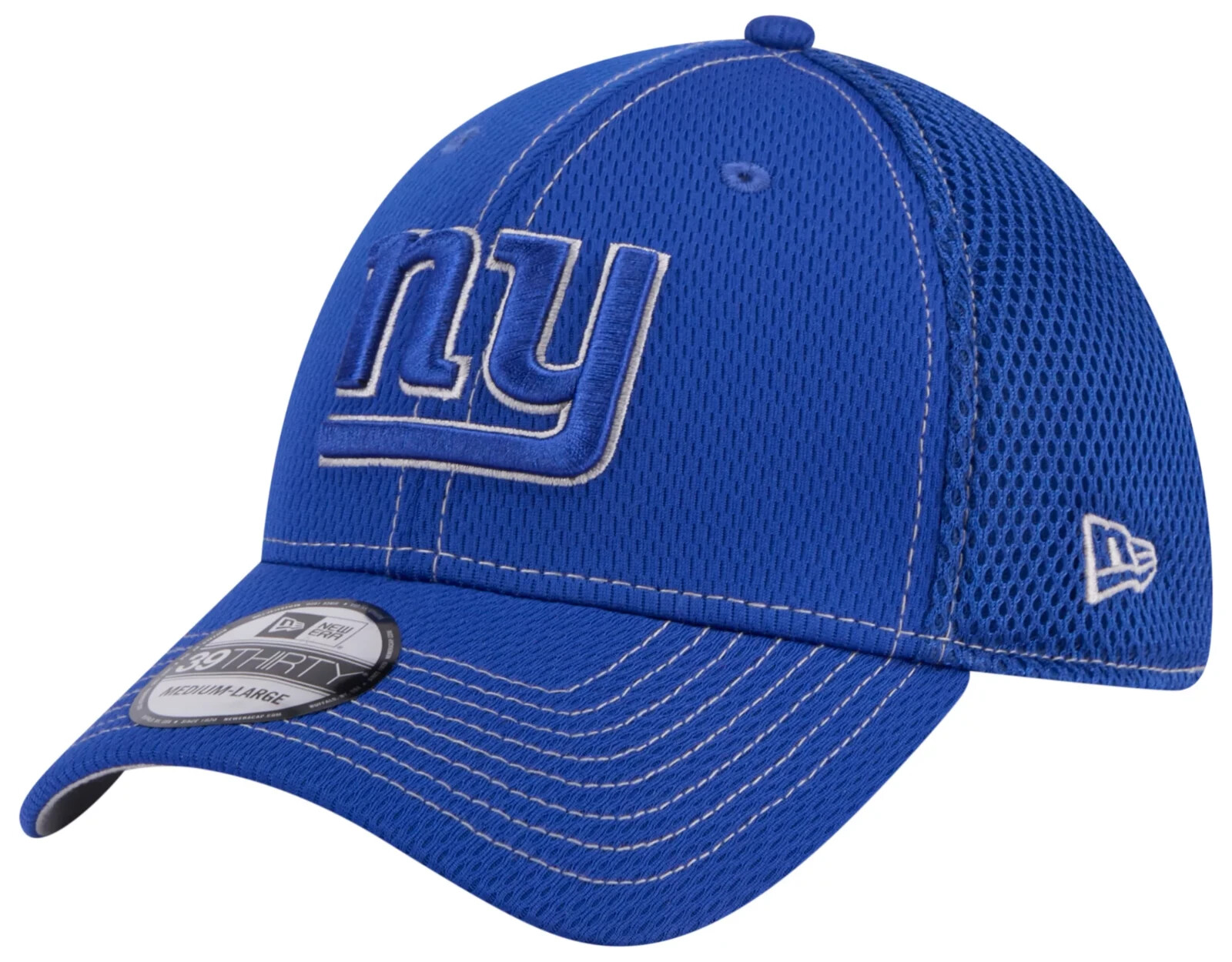 New York Giants New Era 39Thirty Neoflex Blue Stretch Fit Hat