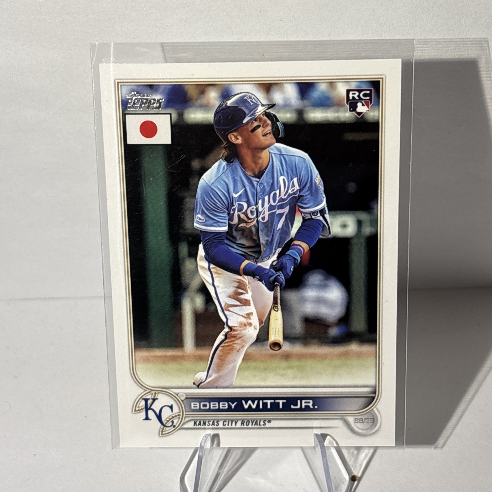 2022 Topps Japan Edition – Bobby Witt Jr. RC #130 Low Print Run