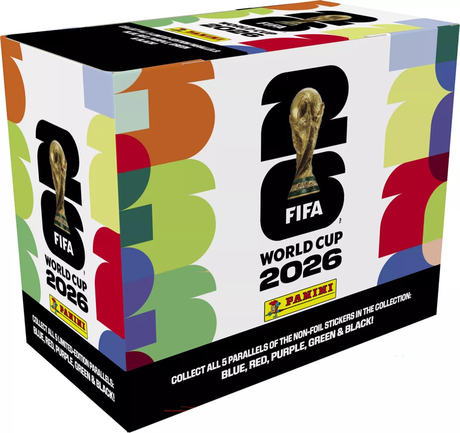 2026 PANINI FIFA WORLD CUP SOCCER 25-PACK STICKER BOX – US VERSION