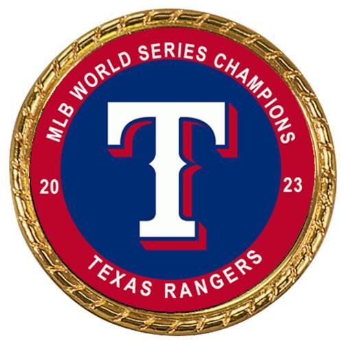 Tribute Coin Texas Rangers 2023 MLB World Series Champions Championship