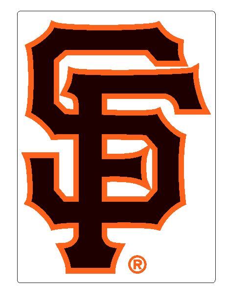 San Francisco Giants MLB Baseball Sticker Decal S207
