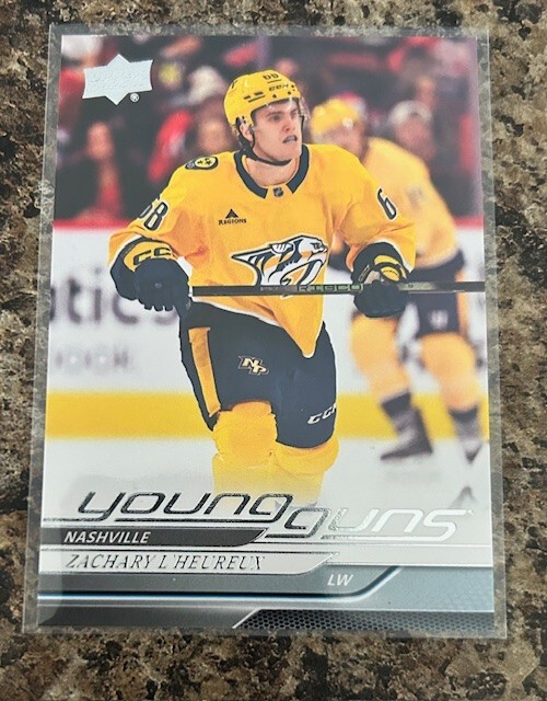 2024-25 Upper Deck Series 2 Young Guns Zachary L’Heureux #480 (RC)