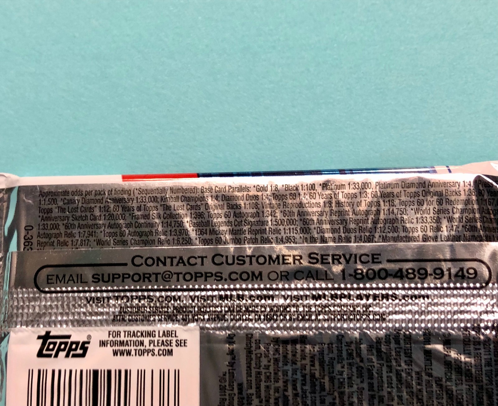 2011 Topps Baseball Series 1 ONE ~ 10 Cards ~ Sealed Pack ~ 60 Year Anniversary