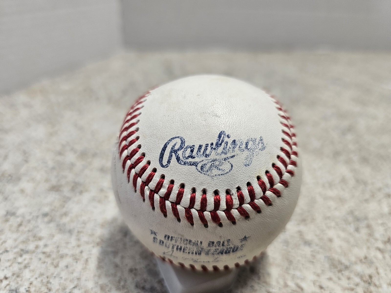 Southern League Baseball MiLB Autographed Baseball Unknown No COA