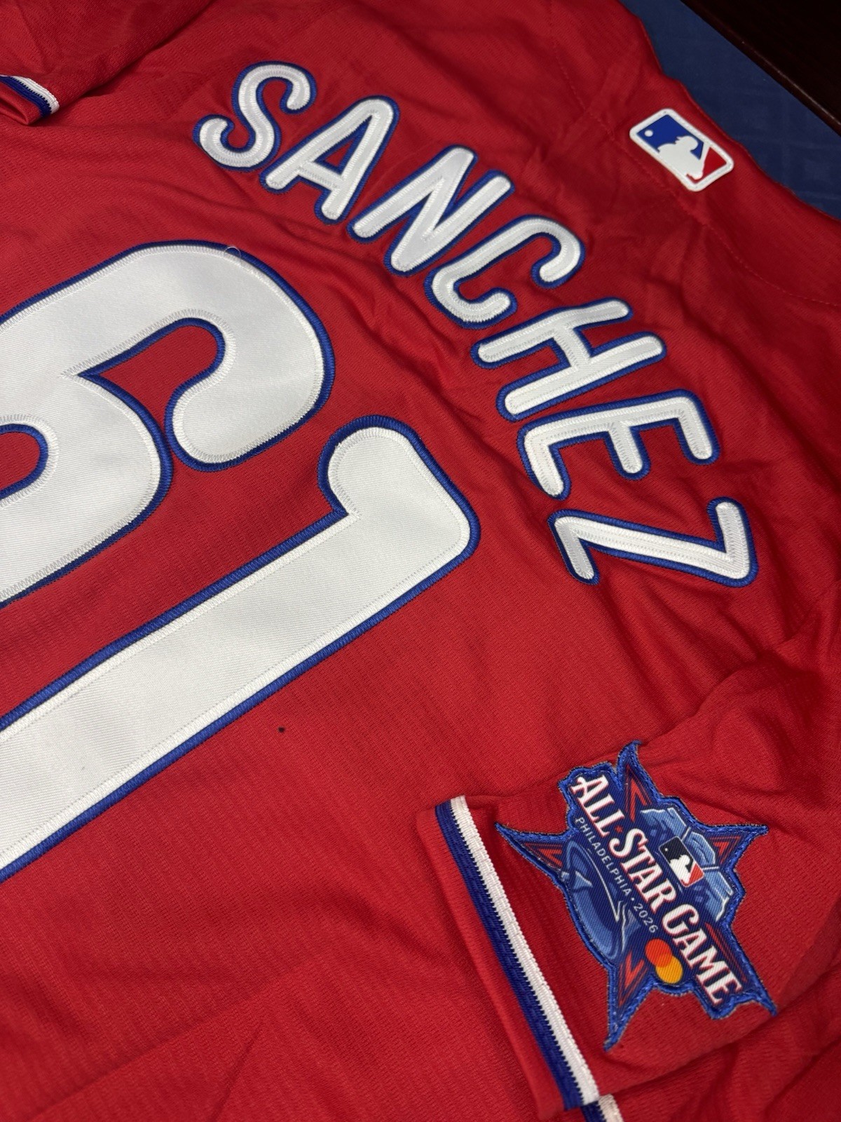 Christopher SANCHEZ Philadelphia Phillies #61 Red Alternate Jersey NEW with Tags