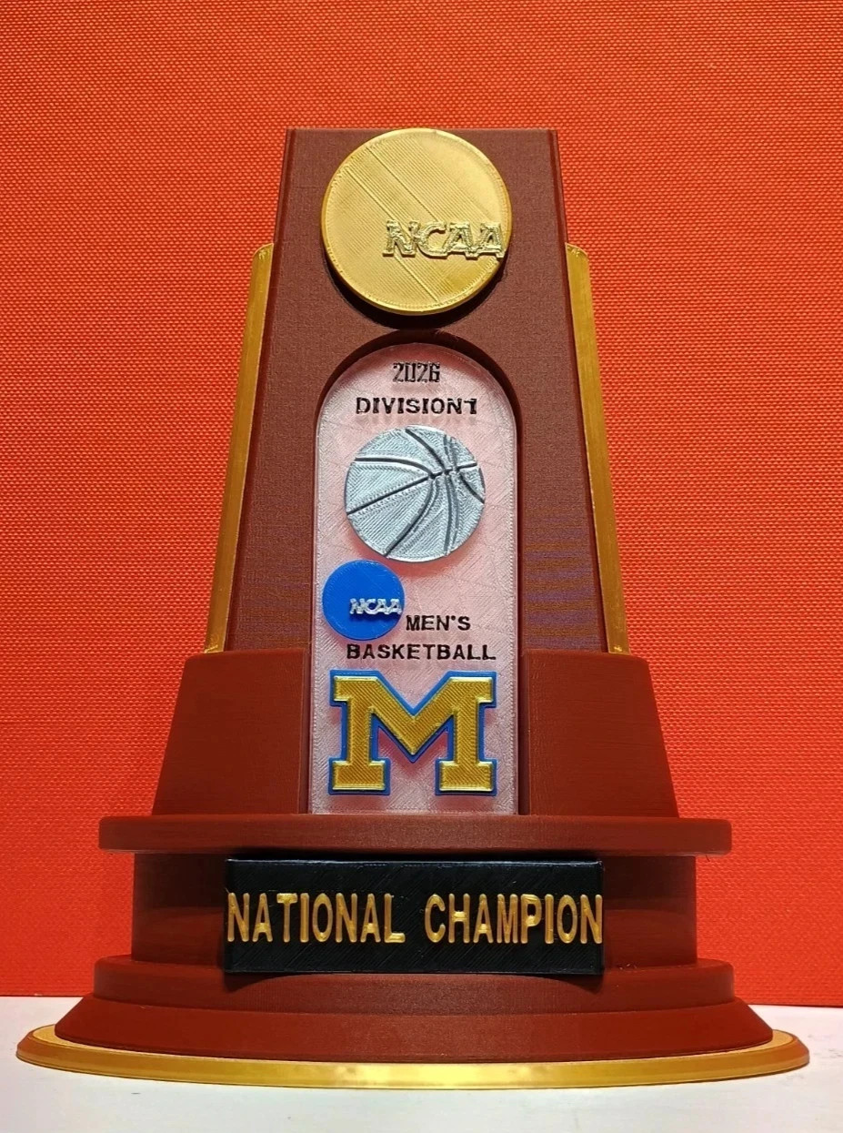 NCAA DIVISION-1 CHAMPIONSHIP TROPHY, ALL SCHOOL AND SPORTS AVAILABLE