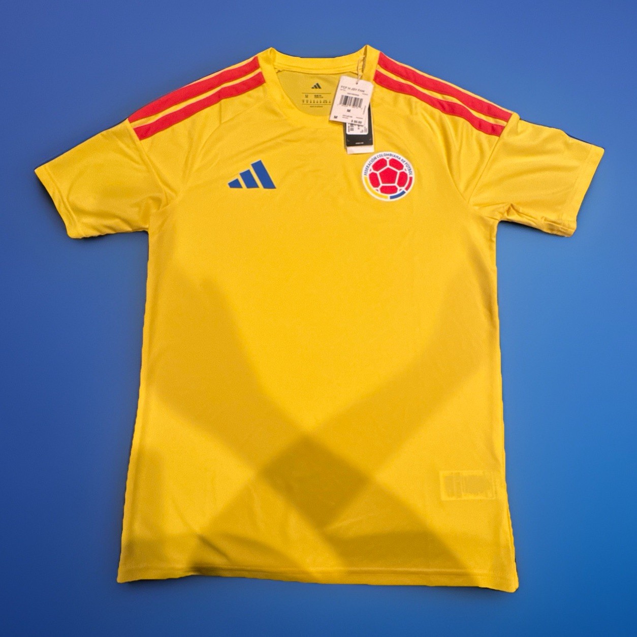 Official Adidas Columbia Home Jersey Size Medium 2026 World Cup Soccer NWT