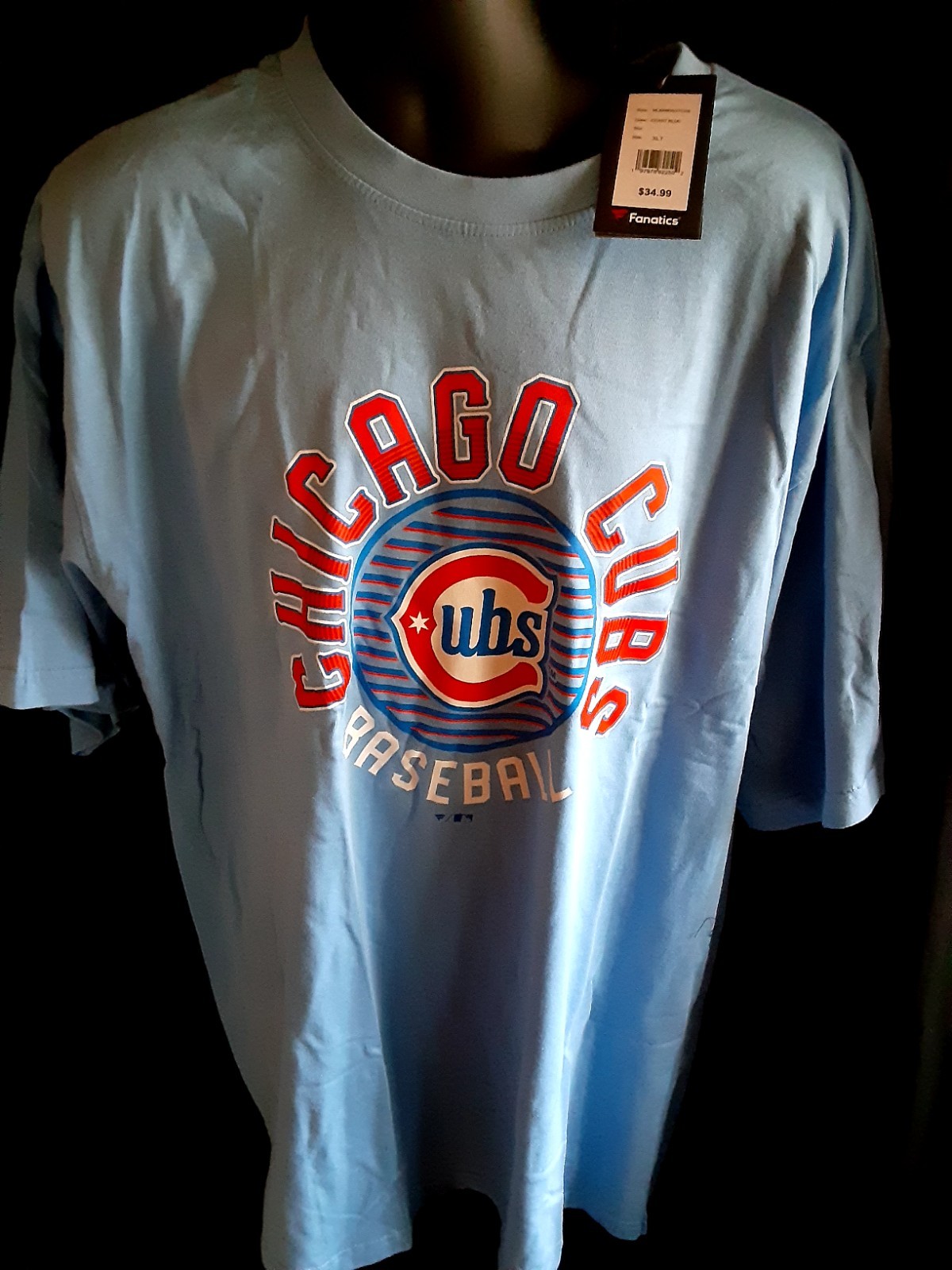 Chicago Cubs Men’s Fanatics BigTall Shirt XLT,2X2XLT,3X,3XT4X,4XLT,5X,5XLT or 6X