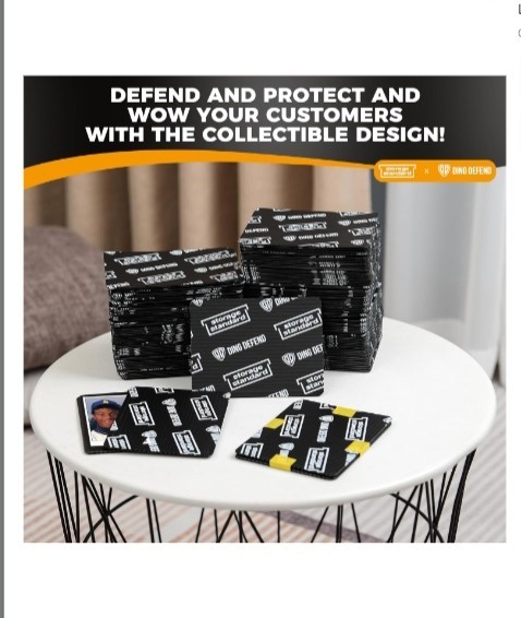 Ding Defend 110-Pack Trading Card Protector Shipping – 3.5 X 4.5 Inch Black