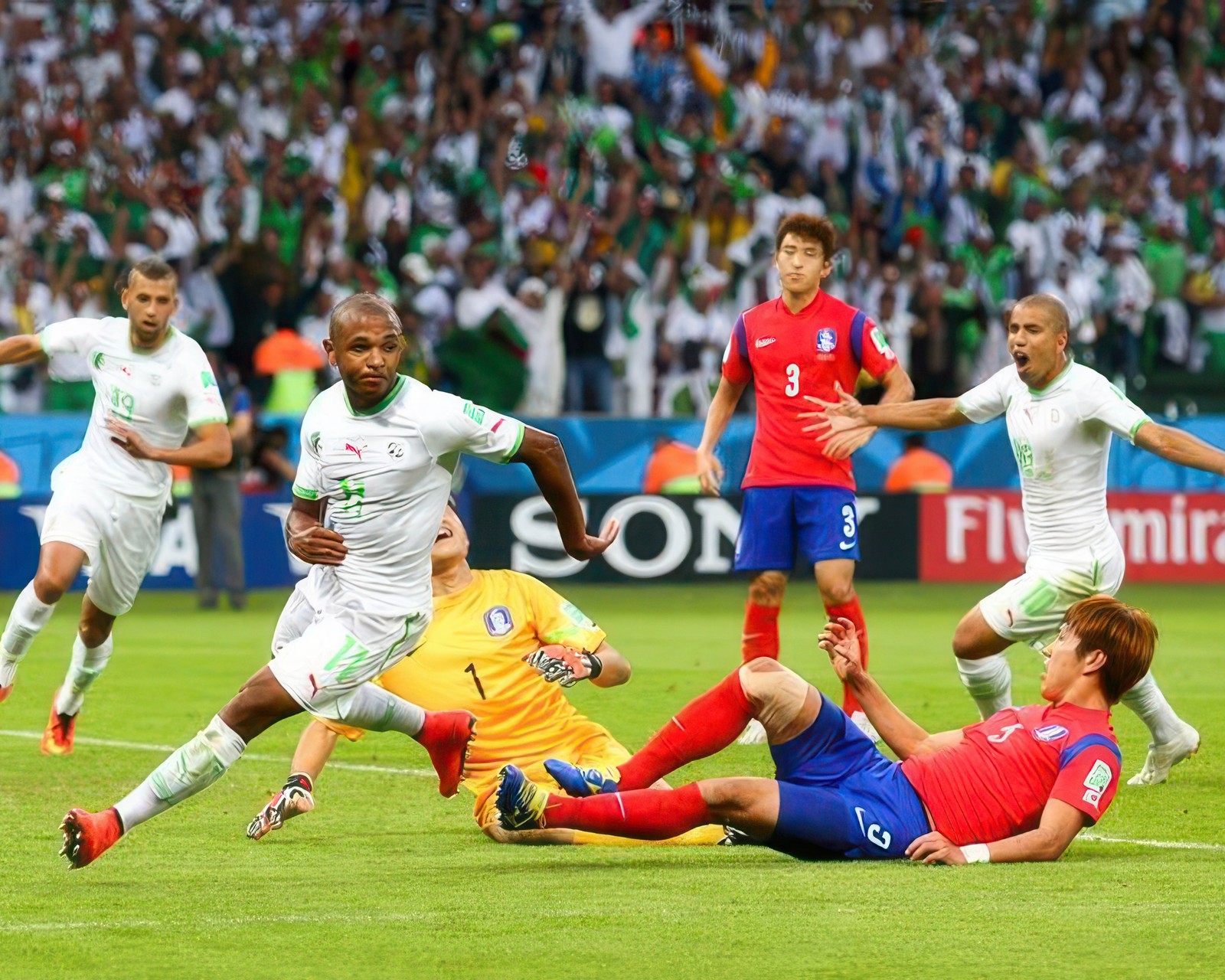 Yacine Brahimi Algeria World Cup 8×10 Photo Print Soccer Poster Wall Art