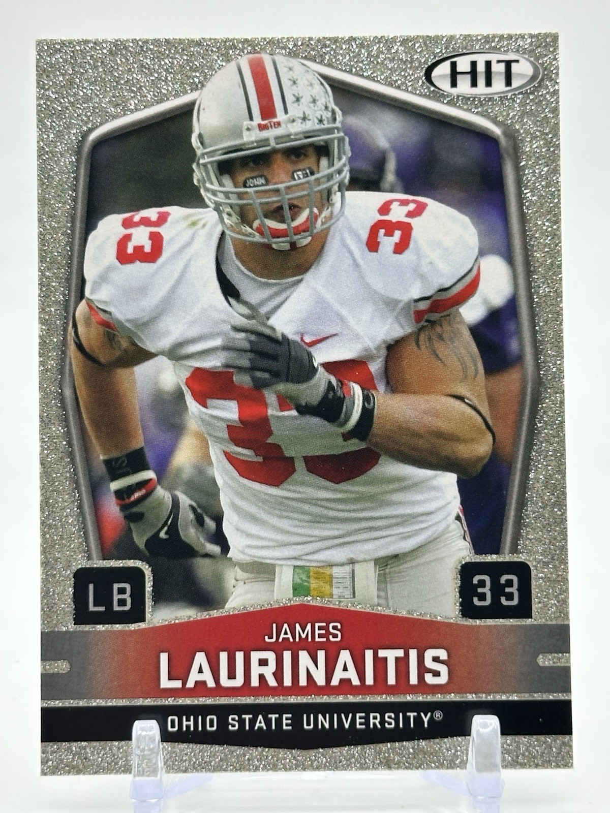 2009 SAGE Hit Silver James Laurinaitis #33 Rookie RC