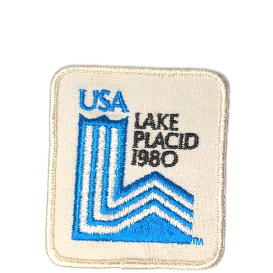 Vintage Lake Placid 1980 Winter Olympics Official Logo Team USA Patch