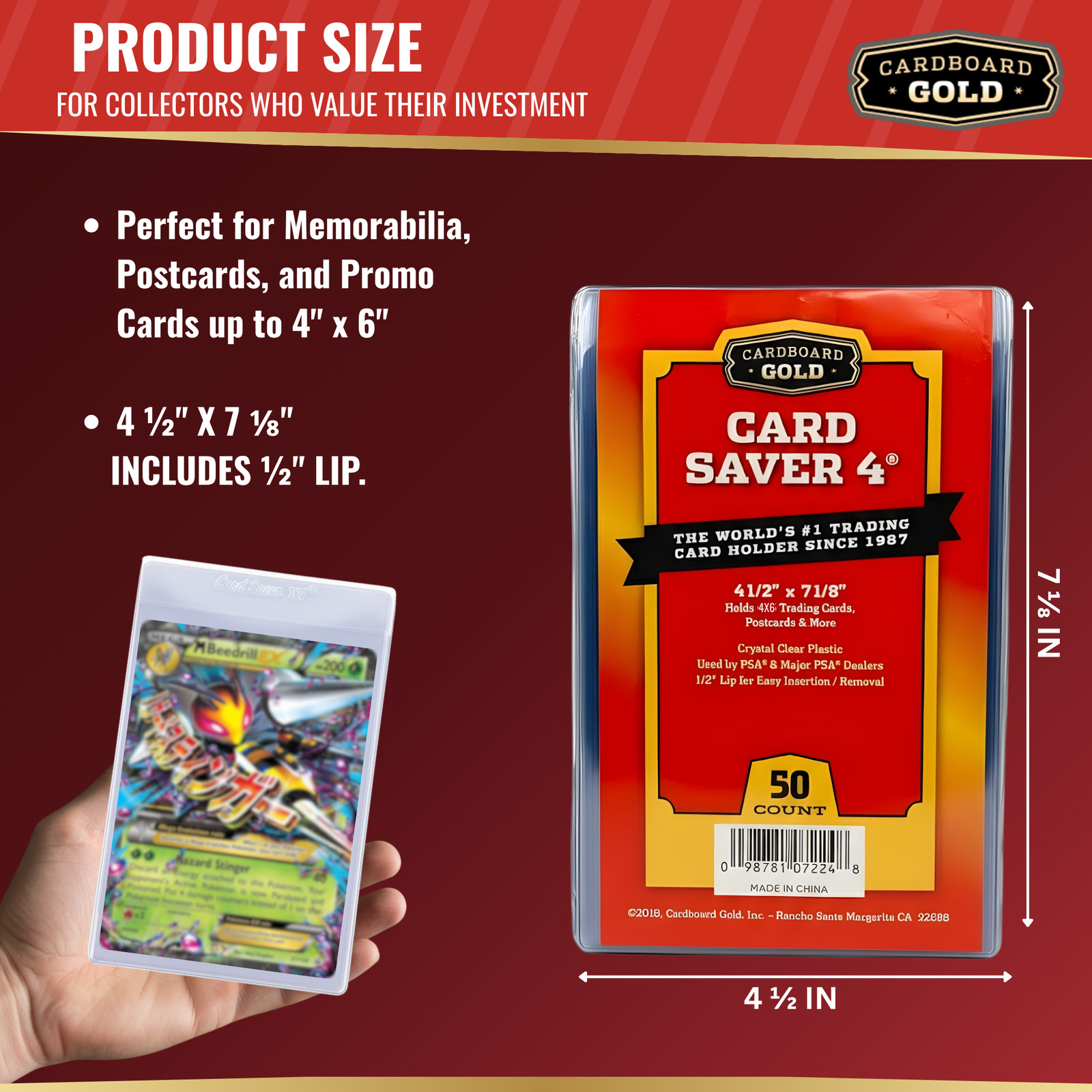 Card Saver 4 – 50ct Pack