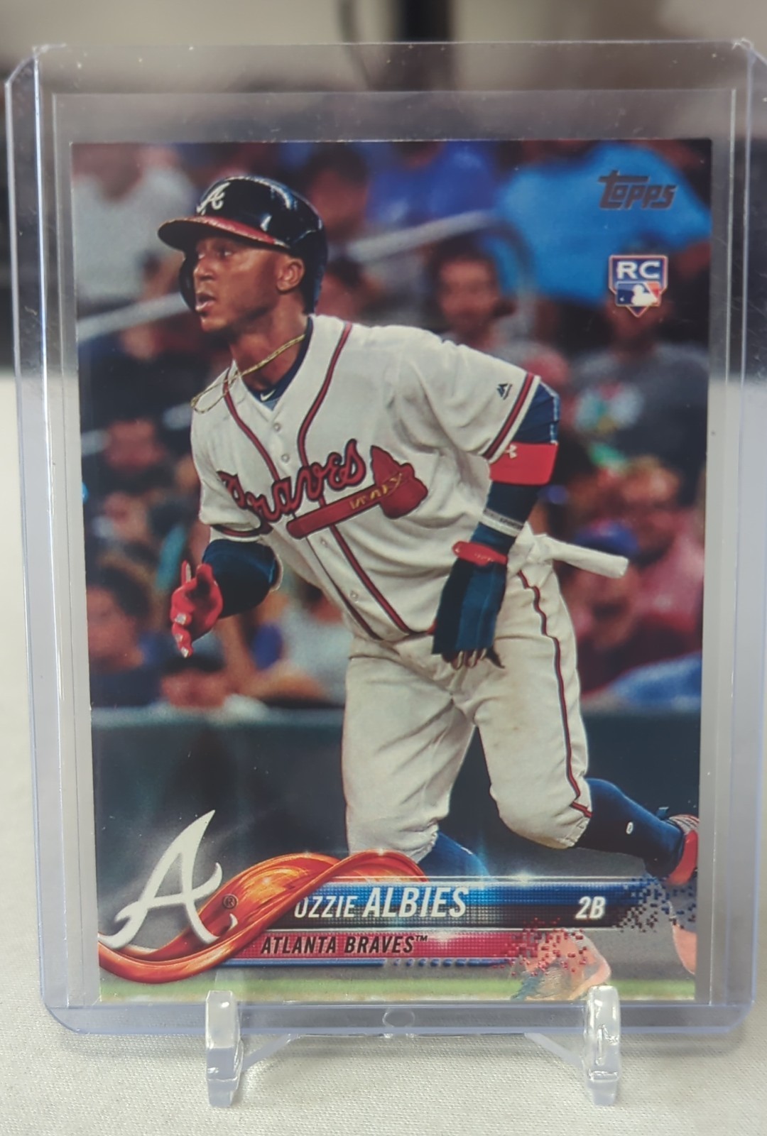 2018 Topps – Ozzie Albies #276 White Jersey (RC)
