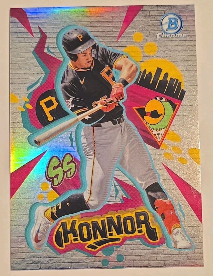 2026 Bowman Chrome Konnor Griffin Final Draft FD-18 Pittsburgh Pirates SP
