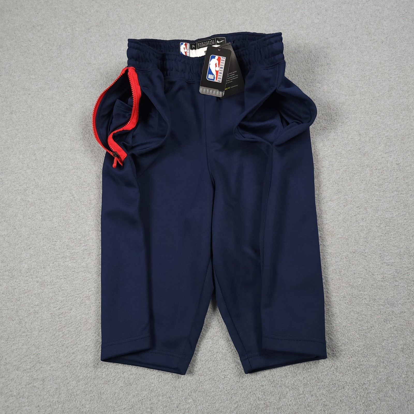 Washington Wizards Shorts Men Medium Nike NBA Authentic Practice Sweat Long New